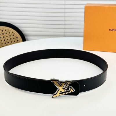 Lv。商务休闲、正装均可佩戴！3.5 Cm 最新款扣头，抛光扣头、时尚百搭双面佩戴