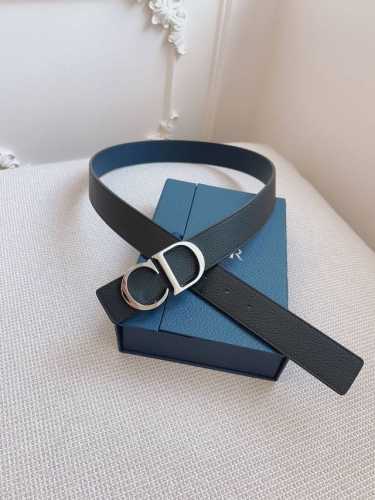 Dior 迪奥法国原厂皮料，黑色 海军蓝全皮 品质毋庸置疑 没有更好 只有最好 尺寸3.5厘米