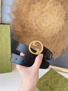 特 Gucci专柜货 正版开模 原厂进口面料顶级做工 原单品质 高端商务休闲款 简约百搭 宽度3.0P
