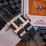品名：爱马仕 原单 材料：百分百头层牛皮，保证真皮。专柜原单品质、做工精细，送人自用首选 包装： 请认准如图专柜包装，赠送打孔器，银联发票，宽度3.8Cm