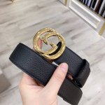 配全套包装盒 Gucci 古奇官网爆款 正品规格 原单品质 进口头层togo荔枝纹 手感极佳 颗粒感40Mm 复古双g做旧古金扣