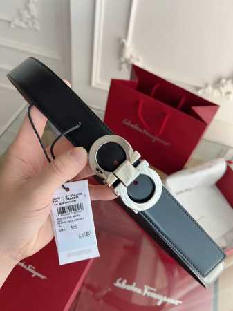 特P160 9 Ferragamo.菲拉格慕 全套包装包装 宽度3.5Cm 高级定制款男士皮带 双面进口牛皮 可双面使用 自行选择搭配 真材实料 很有质感 时尚 - 点击图像关闭
