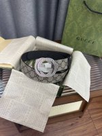 特 Gucci皮带 4.0印花进口防水面料，内衬原版皮底。配以经典互扣式花纹Gg铜金属扣头，原单品质，专柜同款