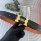 爱马仕 特种皮腰带系列 ，原厂五金精品不锈钢扣，手感柔软舒适 宽3.8Cm。