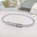 特 2.0Cm迪奥新款腰带，双面头层牛皮皮料，长度：.75.80.85.90.95.100欧， 铜 五金扣原版开模定制庆祝]