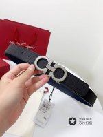 特 Ferragamo菲拉格慕 全套包装 3.5Cm高级定制款男士皮带 ，双面进口牛皮，自行选择搭配 真材实料 很有质感 时尚经典不失风范 可自行裁剪