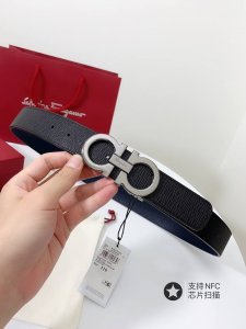 特 Ferragamo菲拉格慕 全套包装 3.5Cm高级定制款男士皮带 ，双面进口牛皮，自行选择搭配 真材实料 很有质感 时尚经典不失风范 可自行裁剪