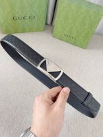 特P210 古驰：Guccl男士3.5Cm自动带系列，正面为进口牛皮头层高温热压小G面，底为小牛皮头层平纹皮，搭平滑字母精品钢扣，支持Nfc