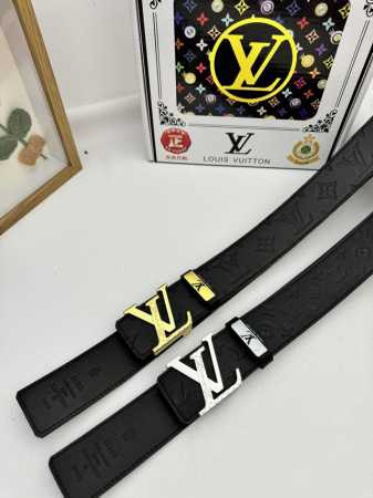 品名：Lv..路易..威登原单 材质：原单牛皮腰带 百分百头层牛皮腰带保证真皮，24K纯钢扣，专柜原单品质、做工精细，时尚大牌，送人自用首选 包装： 请认准如图 - 点击图像关闭