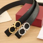 特 菲拉格慕Ferragamo3.8宽精品不锈钢钢扣挂扣，搭配意大利双面进口头层牛皮，可自行选择搭配，全套包装，精品版扣系列