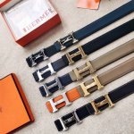 特 Hermes- [正] 双面 原版皮 配精钢五金扣，防刮耐磨不褪色，轻奢有品位，精品原单品质，精工制作，细节看图，实物拍摄，高端奢华，宽度38Mm精品