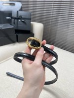 特 圣罗兰 1.5Mm 女款 顶级原单 双面原版皮 专柜同款