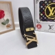 品名：Lv..路易..威登 材质：原单牛皮腰带 百分百头层牛皮腰带保证真皮，24K纯钢扣，专柜原单品质、做工精细，时尚大牌，送人自用首选 包装： 请认准如图专柜