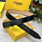 Fendl 芬迪 宽40Mm双面原版小牛皮 搭配单钌钯电镀扣 完美的手感.油边 出众的设计.风格 高贵奢华 时尚大方 高清实拍 货真价实 品质保证 双面用