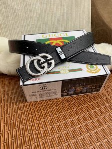品名：古奇.Gu...Ci 原单 材质：原单牛皮腰带 百分百头层牛皮腰带保证真皮，24K纯钢扣，专柜原单品质、做工精细，时尚大牌，送人自用首选 包装： 请认准如