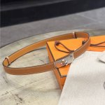 特 Hermes Kelly 18腰帶 精钢五金 Epsom原版皮