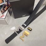 品名：万宝龙 Montblanc 原单 材质：原单牛皮腰带 百分百头层牛皮腰带保证真皮，24K纯钢扣，专柜原单品质、做工精细，时尚大牌，送人自用首选 包装： 请