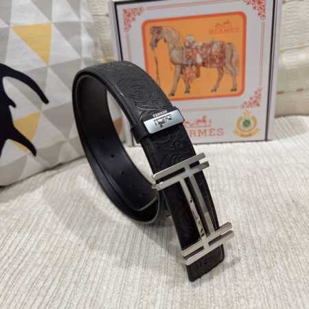 品名：爱马仕.Hermès 原单 材质：原单牛皮腰带 百分百头层牛皮腰带保证真皮，24K纯钢扣，专柜原单品质、做工精细，时尚大牌，送人自用首选 包装： 请认准如 - 点击图像关闭