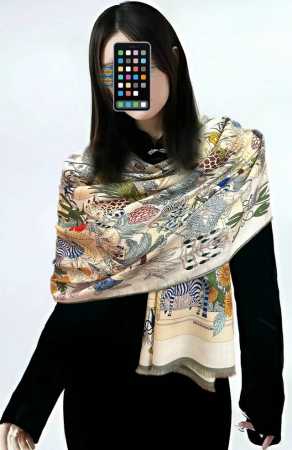 新款 2025爱马士 双面同色印花 下手一定要快[嘴唇]四季都可以用 真心美的让人非常非上身效果简直美翻了 品质非常完美整个围巾给人气场的同时又非常精致秀丽绝对 - 点击图像关闭