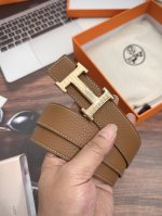 特 Hermes 爱马仕皮带 ，3.2Cm宽度，