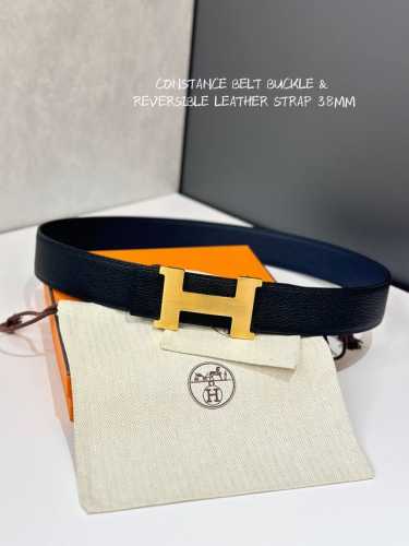爱～马仕、Constance Belt Buckle & Reversible Leather Strap 38Mm 顶级