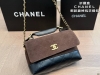 折叠盒 香奈儿Chanel 新款菱格包手提包 无与伦比的高级质感 美貌与实力并存 尺寸28 18