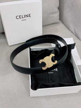 特 Celine.赛琳 全套包装 女神必备原单腰带，火爆款式，原厂小牛皮制作，上身效果舒适，时尚百搭，宽度2.5Cm - 点击图像关闭