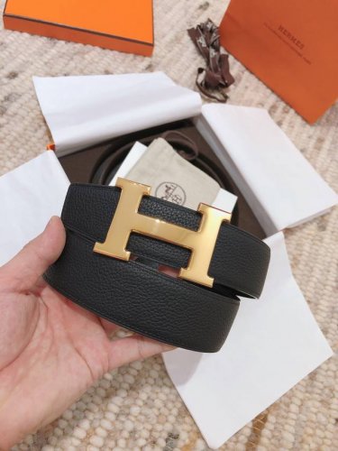 特 Hermes 3.8Cm男款 商务百搭 皇室必备 专柜同步.