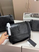 中 圣罗兰Ysl Niki邮差包 简直无法拒绝 超显气质高级感十足 集美必入款T-21尺寸22×16 28×20 32×24折叠盒飞机盒