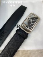 特 普拉达男士自动腰带- 宽度34Mm 316精品钢扣 精工打造 手感柔软 可以裁剪