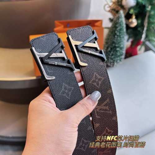 支持Nfc芯片扫描爆款Lv宽度：3.8Cm 满足各种搭配 搭配专柜最新款设计扣头，设计感十足。时尚百搭，追求高端 原版的品质，品味的体现，休闲高大上！ Ipho