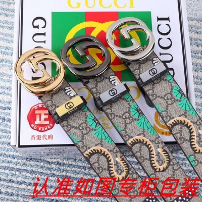 品名：古奇.Gu...Cci原单 DDD 材料：百分百头层牛皮，保证真皮。24K纯钢扣双面可用专柜同等质量， 送人自用首选 DDD 包装： 请认准如图专柜包装，