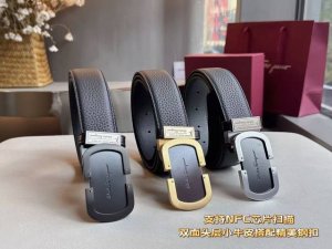 爆款菲拉格慕宽度：3.5新款原版搭配专柜新款18K原单钢扣扣头。 时尚百搭，追求高端 原版的品质，品味的体现，休闲高大上！ Iphone实物实拍， 上身效果超好