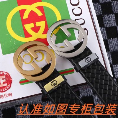 品名：古奇.Gu...Cci原单 材料：百分百头层牛皮，保证真皮。24K纯钢扣双面可用专柜同等质量， 送人自用首选 包装： 请认准如图专柜包装，赠送打孔器，银联