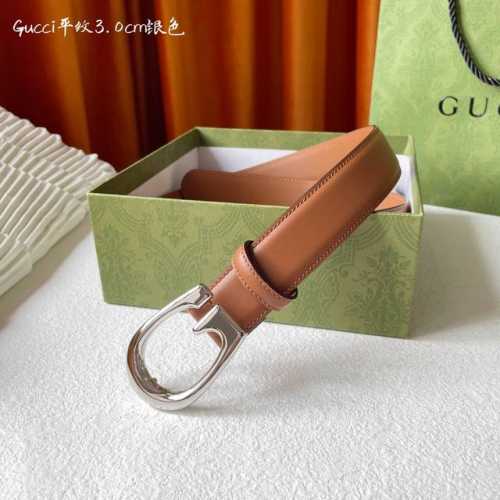 特P160 Gucci 经典款面进口平纹小牛皮 搭配原版平纹底 精品G字扣 宽3.0Cm 经典永不过时款 潮流百搭