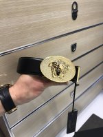 配送专柜包装 打孔针 批专柜同款、实拍专柜官网，支持Nfc尺寸:38Mm，原版立体人头镶钻扣 美人头，极富设计美感 ，双面采用进口原版小牛皮，清晰美观，皮质软，