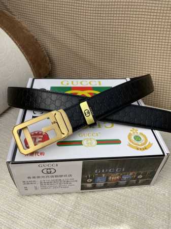 品名：古奇.Gu...Ci 自动带 材质：原单牛皮腰带 百分百头层牛皮腰带保证真皮，24K纯钢扣，专柜原单品质、做工精细，时尚大牌，送人自用首选 包装： 请认准 - 点击图像关闭