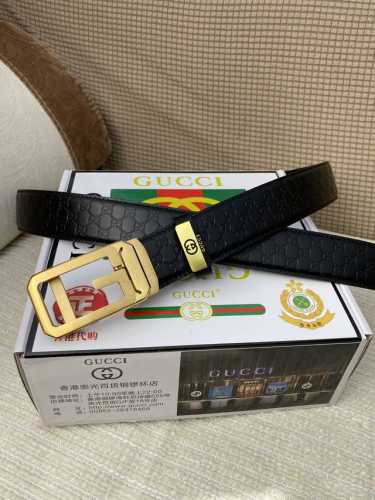 品名：古奇.Gu...Ci 自动带 材质：原单牛皮腰带 百分百头层牛皮腰带保证真皮，24K纯钢扣，专柜原单品质、做工精细，时尚大牌，送人自用首选 包装： 请认准