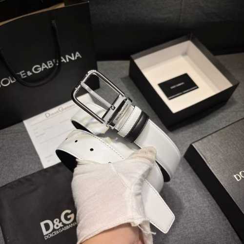 特 Dg， 杜嘉班纳 新款 宽3.5Cm高级定制款男士皮带 鸵鸟纹 双面头层牛皮，真材实料 很有质感 时尚经典不失风范 可自行裁剪 ！