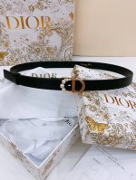 Dior Saddle Belt 黄铜五金 双面可用马鞍腰带 粒面牛皮面与光滑牛皮底 手感柔软 精致 腰带2.0Cm