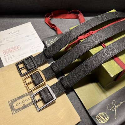 特 古奇 ，3.5Cm 宽 各式百搭单品继续为gucci 2024早春系列添姿加彩。这款亮眼吸睛的腰带以gg橡胶效果皮革匠心打造，配以方形钯金色调腰带扣，为日常