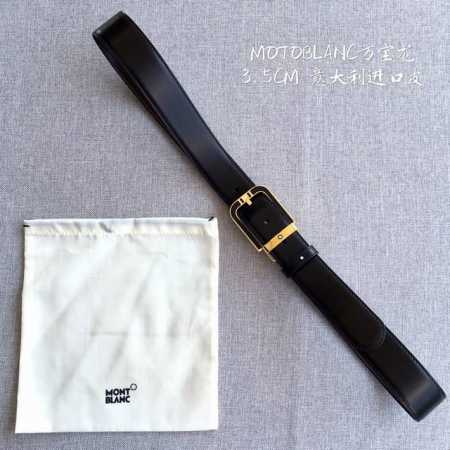 特 万宝龙 专柜在售爆款 感谢客户反馈实拍图，顶级货3.5Cm 自己看细节都有货 码数齐 - 点击图像关闭