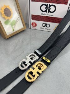 品名：菲拉格幕 自动带 材质：原单牛皮腰带 百分百头层牛皮腰带保证真皮，24K纯钢扣，专柜原单品质、做工精细，时尚大牌，送人自用首选 包装： 请认准如图专柜包装