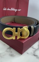 配全套包装礼盒 菲拉格慕 Salvatore Ferragamo 男士皮帶系列 規格35Mm 雙面可調式gancini皮帶 正裝休閒百搭 長度調節
