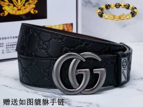皮带：古奇.Gu...Cci原单 腰带：百分百头层牛皮，保证真皮。24K纯钢扣双面可用专柜同等质量， 送人自用首选 包装： 请认准如图专柜包装，赠送打孔器，银联
