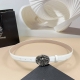 克罗心 Mini版腰带 可拆卸款 原版小牛皮 搭配经典Logo纯铜镀银S925五金，自然做旧 宽度2.5Cm