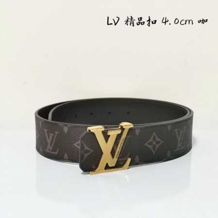 Lv.路易威登 全套包装 原版品质 代工厂货品 40Mm宽度 正品一体铸造五金钢扣，原厂皮料 双面原厂定制面料，区别市场货 - 点击图像关闭