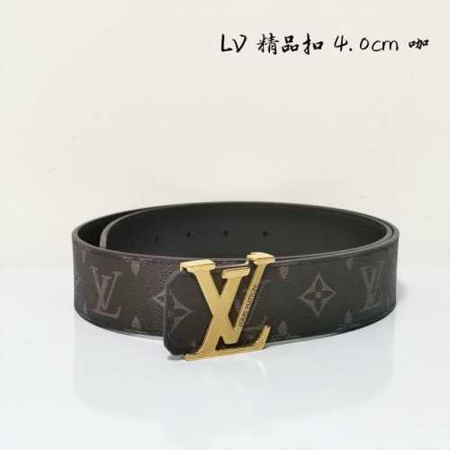 Lv.路易威登 全套包装 原版品质 代工厂货品 40Mm宽度 正品一体铸造五金钢扣，原厂皮料 双面原厂定制面料，区别市场货