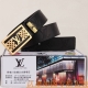 腰带皮带：Lv 路易威登原单牛皮皮带 男款皮带：材质百分百头层牛皮腰带保证真皮皮带，专柜原单品质、做工精细，时尚大牌，送人自用首选包装： 请认准如图专柜包装赠送