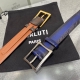 配原包装3.5宽Berluti 布鲁提 新款上新 最新款男士腰带，高端质感感受，顶级擦色小牛皮质感极好，五金Logo立体分明，欧美风格走马蜡线手工缝制，色泽高端